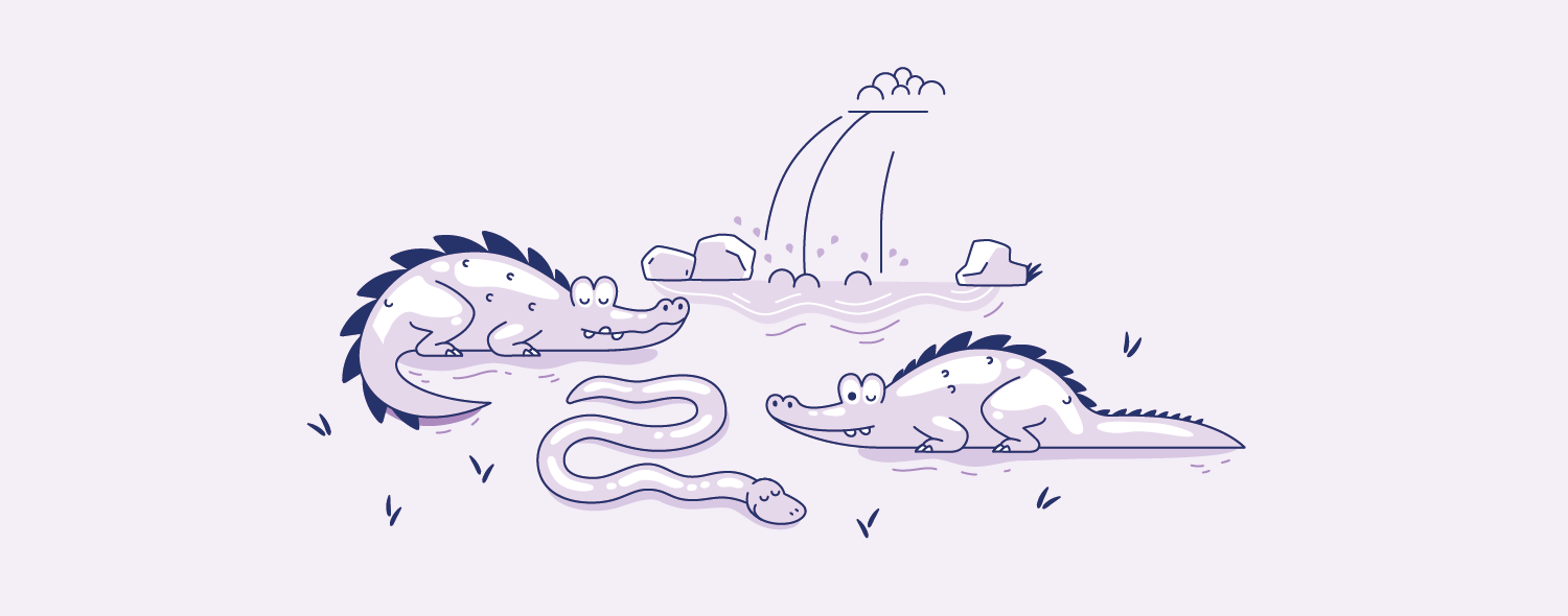 05 Snake, crocodile, alligator