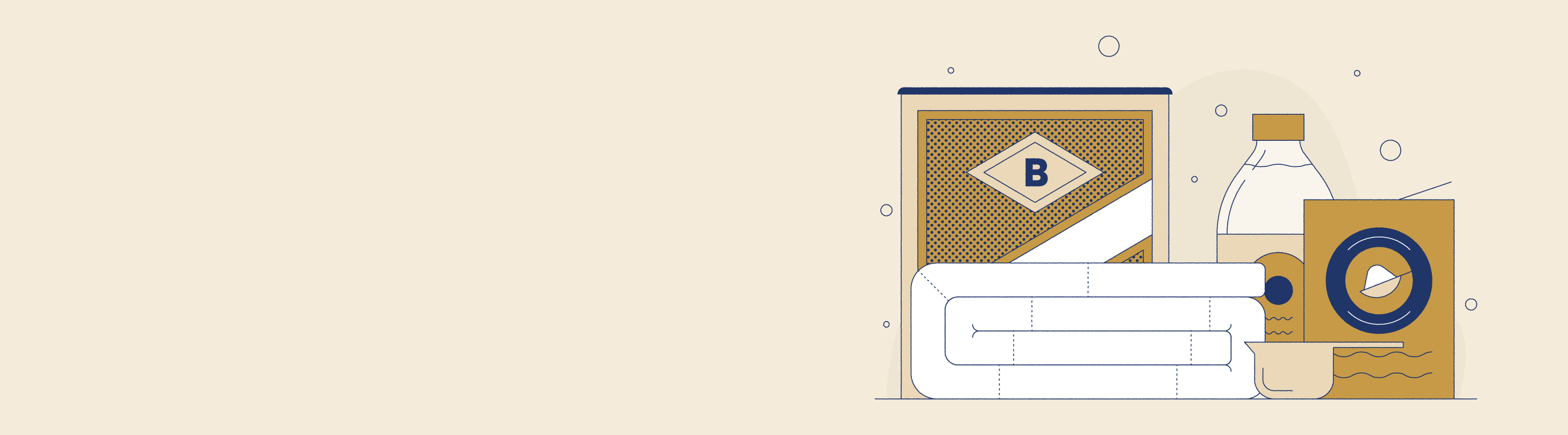 illustration of cleaning ingredients